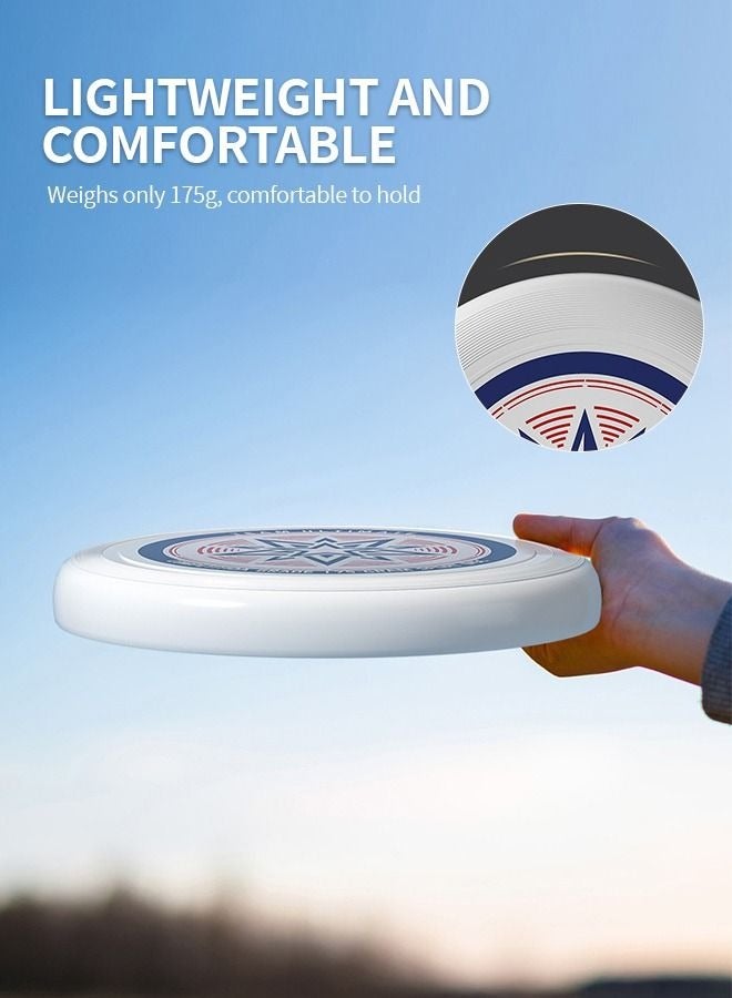 بايبي قرص طائر نهائي 175 جرام 27.5 سم قرص رياضي مناسب للمسابقات، قرص طائر لفريق الشاطئ، حديقة الحيوانات الأليفة، تخييم والمزيد - Image 2