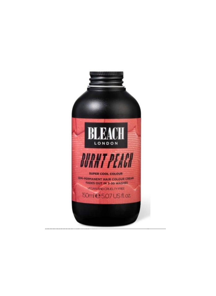 BLEACH LONDON - BLEACH LONDON BURNT PEACH SUPER COOL COLOUR 150ML - Image 1