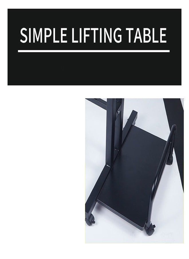 Raffine - Modern Portable Multi-Purpose Study and Gaming Table - Versatile 62 x 90 x 69 cm Desktop Ideal for Work, Study, and Gaming with Stylish Design for Home or Office Use - Image 1