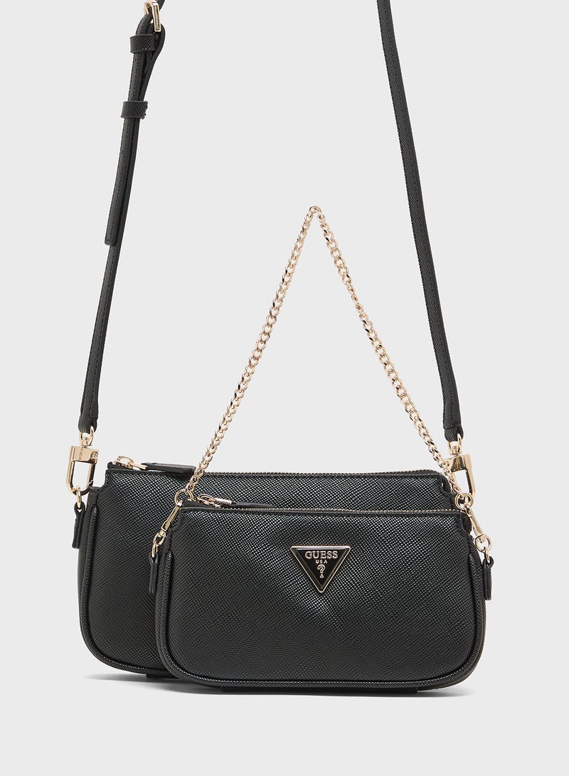 GUESS Noelle II Double Pouch Crossbody  - Image 1