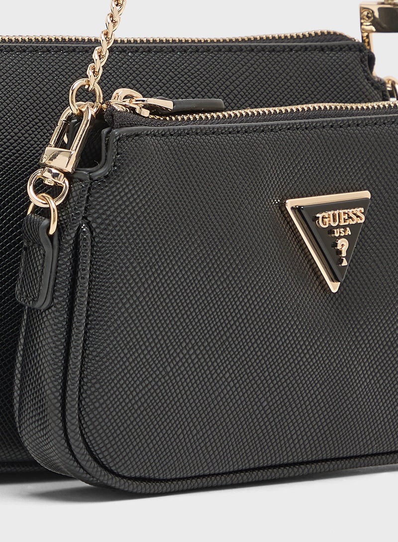 GUESS Noelle II Double Pouch Crossbody  - Image 5