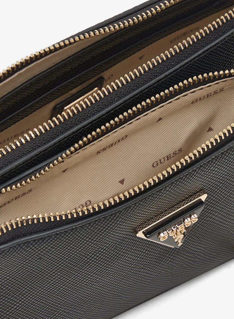 GUESS  Noelle II Double Pouch Crossbody Bag for Women | Best Price UAE