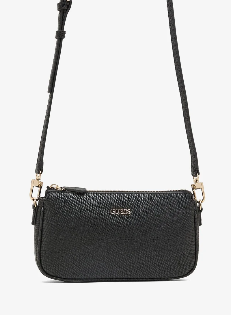 GUESS  Noelle II Double Pouch Crossbody Bag for Women | Best Price UAE