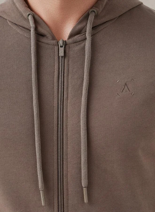 Splash Active brown Men Regular Fit Hoodie for Men | Best Price UAE