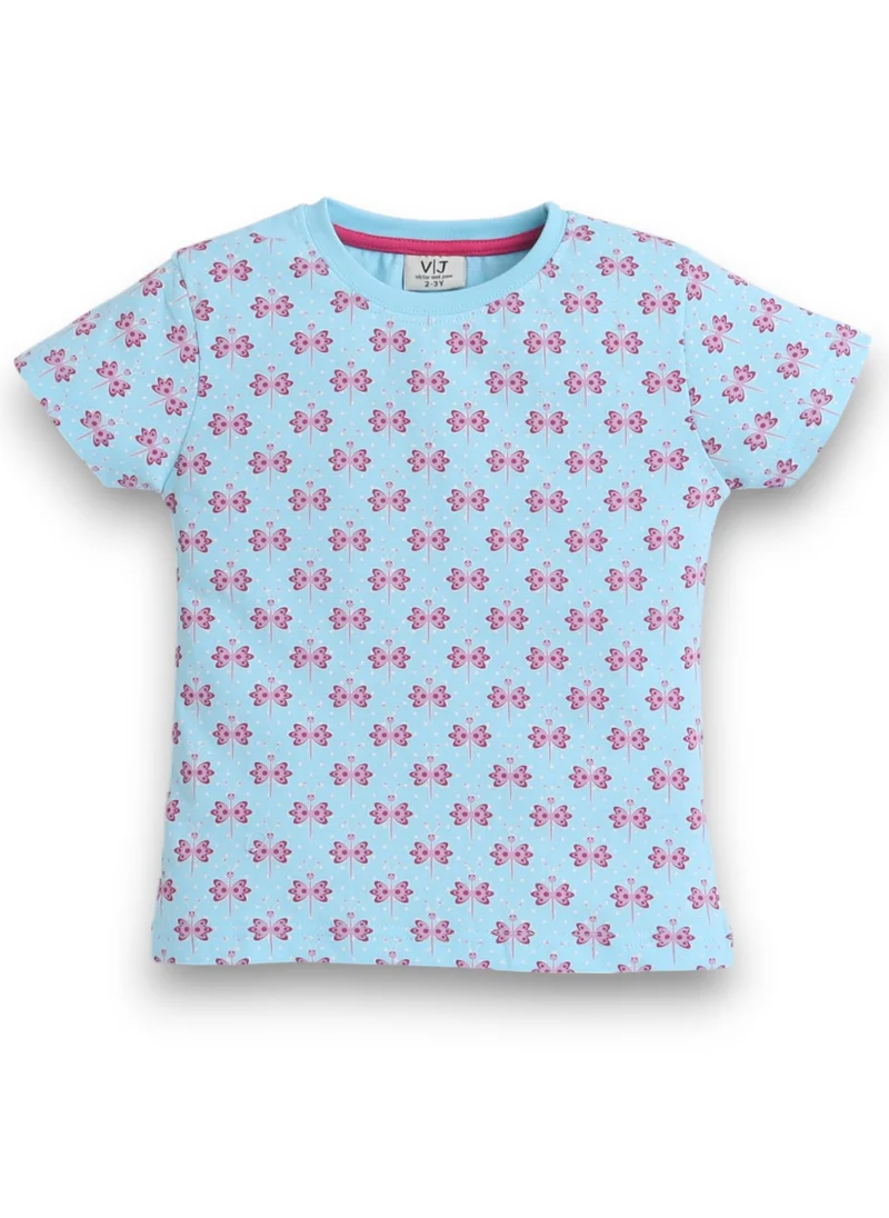 victor and jane Victor and Jane - All-Over Printed T-shirt and Pyjama Set