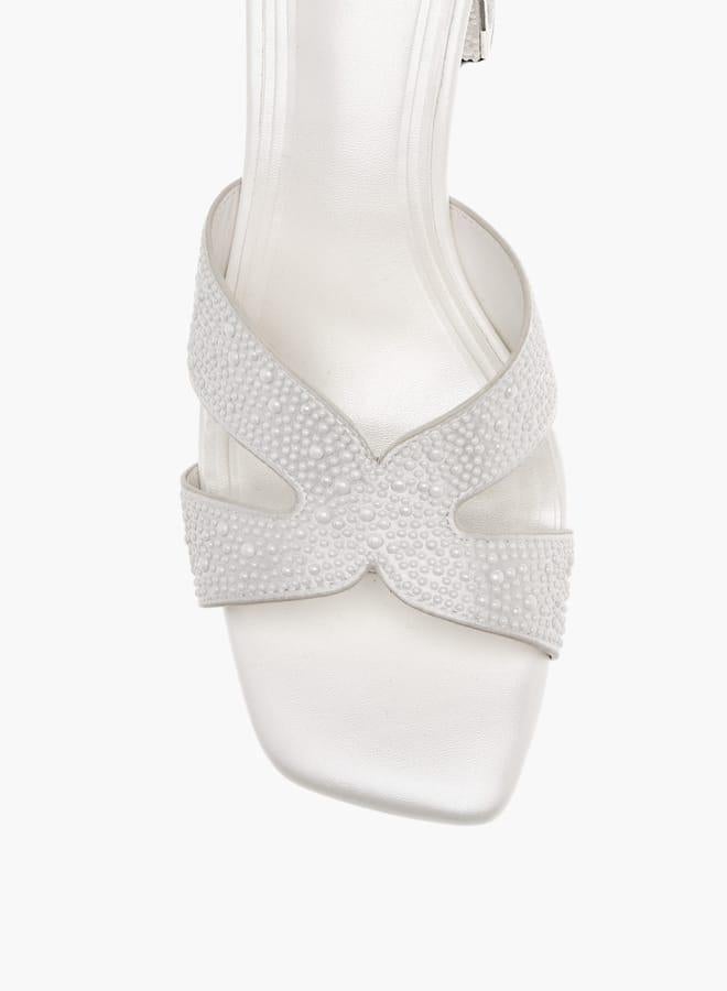 سيليست كعب نسائي مزين بإبزيم سهل الارتداء - Image 4