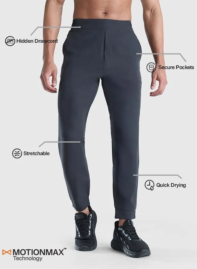Musclemind Dark Grey Men's Gentlemen Joggers for Men | Best Price UAE