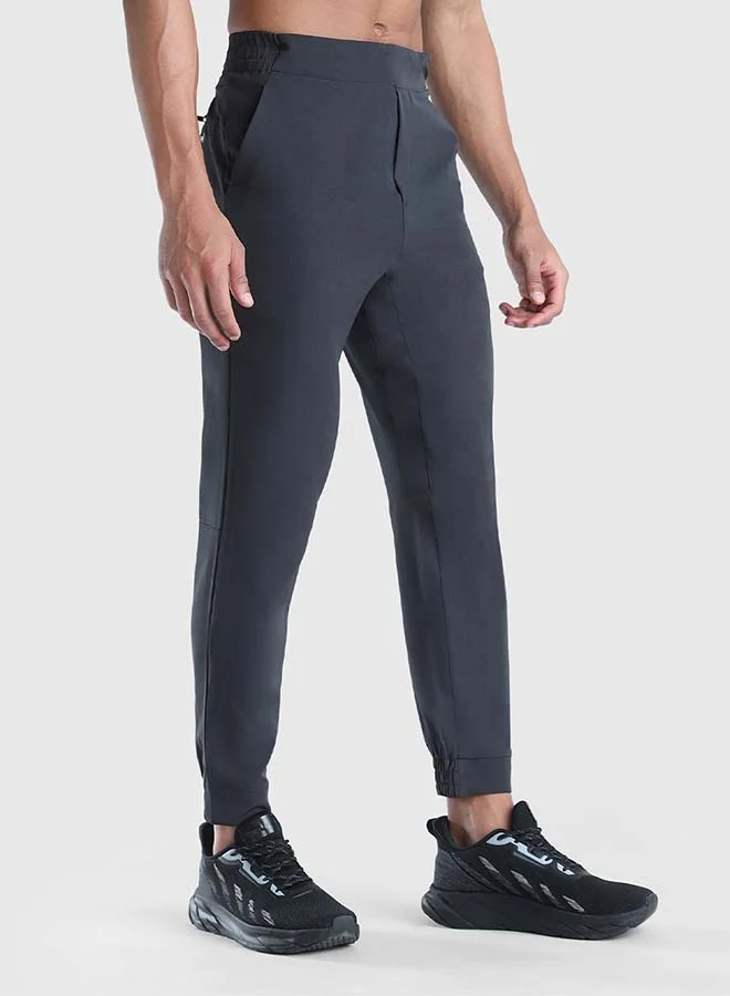 Musclemind Dark Grey Men's Gentlemen Joggers for Men | Best Price UAE