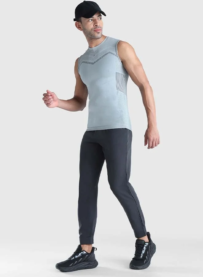 Musclemind Dark Grey Men's Gentlemen Joggers for Men | Best Price UAE