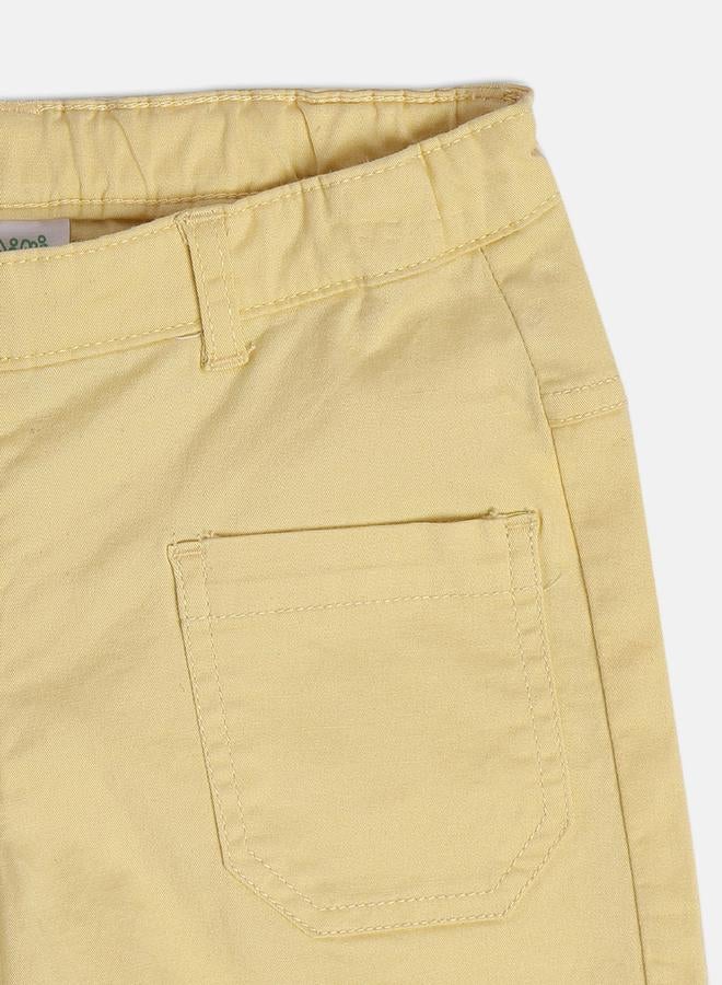 MINIKLUB Girls Cotton Blend Shorts with Elastic Waistband - Image 5
