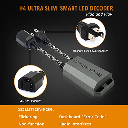 Bestview أفضل عرض H4 9003 مجموعات فك تشفير Canbus توافق مقاوم للت闪烁 حزمة من 2 - Image 2