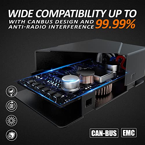 Bestview أفضل عرض H4 9003 مجموعات فك تشفير Canbus توافق مقاوم للت闪烁 حزمة من 2 - Image 3