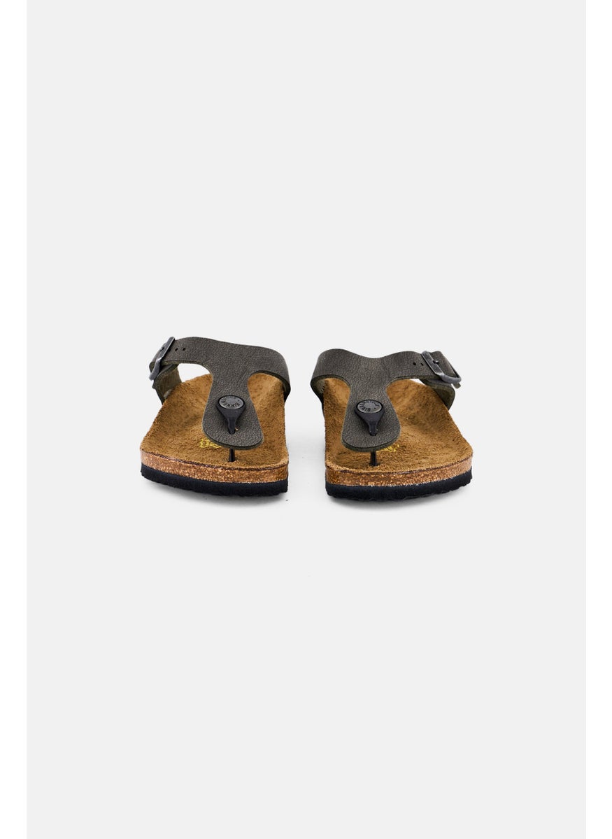 BIRKENSTOCK Kids Girl Slip On Cork Sandals, Multicolor  - Image 2