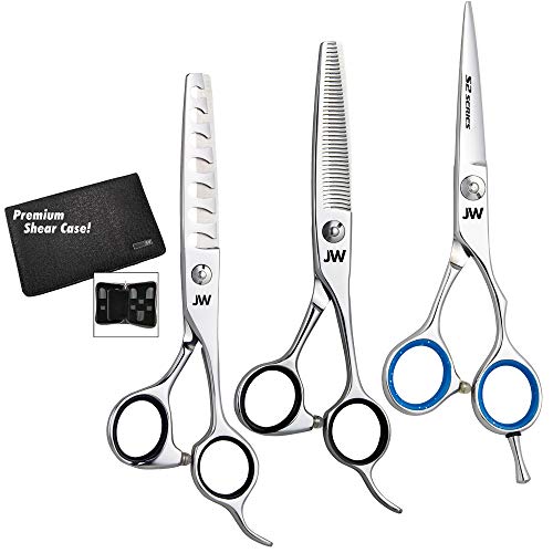 JW Shears JW S2 Trio (Cutting, Blending and Texturizing) Shear Kit (5 Inch) - Image 1