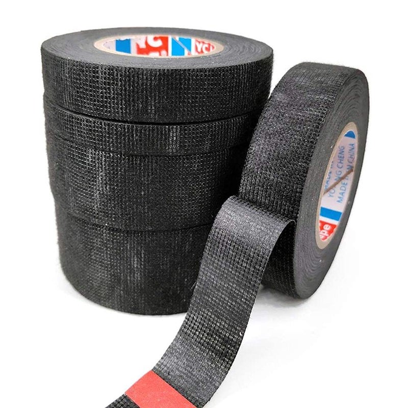 DIY Crafts DIY Crafts CTDIYHI36128 5M HeatResistant Wiring Harness Tape Looms Wiring Harness Cloth Fabric Tape Adhesive Cable Protection Tape Velvet  - Image 2