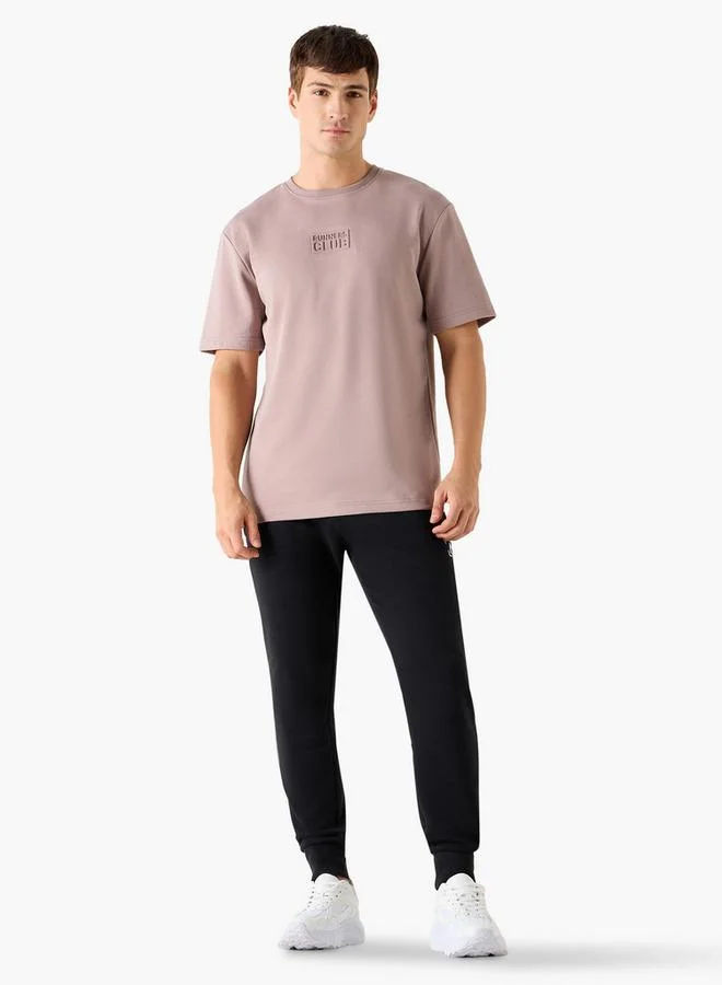 ADOT by Splash Graphic Print T-shirt with Short Sleeves