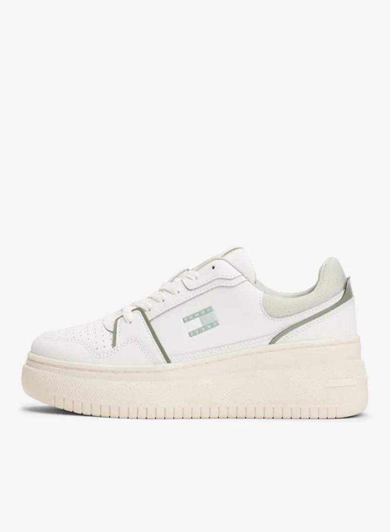 تومي جينز سنيكرز فلاتفورم ريترو باسكت