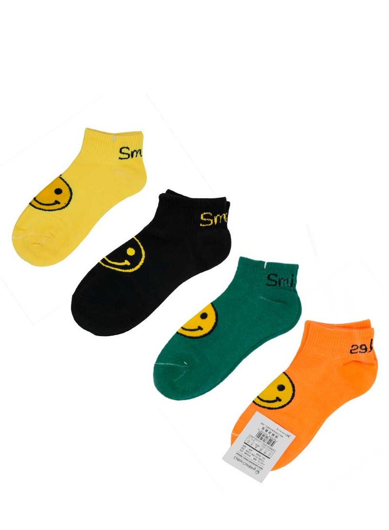 Casual Low Cut Socks 4 pieces - Image 1