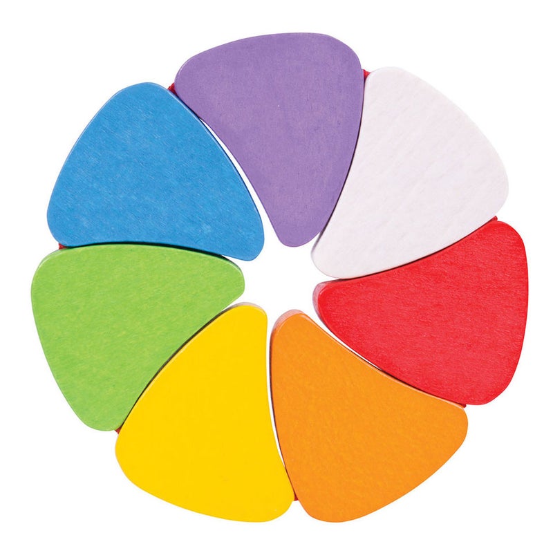 BIGJIGS Rainbow Petals (4) Bb120