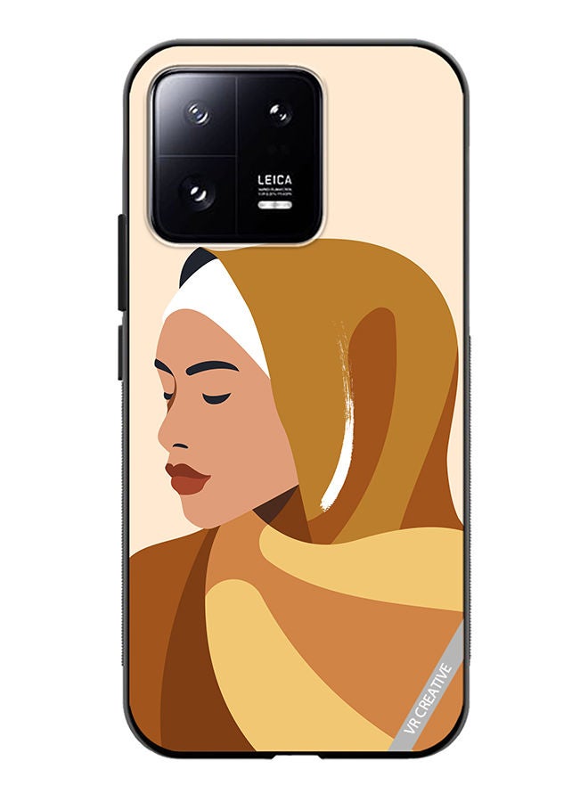 VR CREATIVE Protective Case Cover For Xiaomi 13 Cartoon Woman Shape Design Multicolour - Image 1