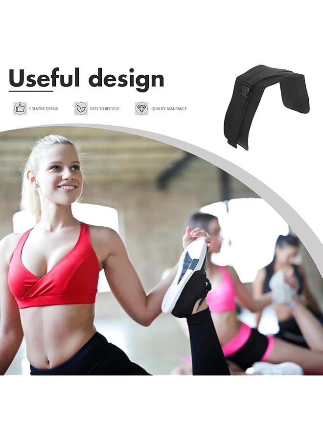 Aputue Hip Thrust Belt Fully Adjustable With Extra Padding Non Slip Glute Trainer For Home Workouts Ideal For Dumbbells Kettlebells & Plates Holds Up To 500 Lbs  - Image 4