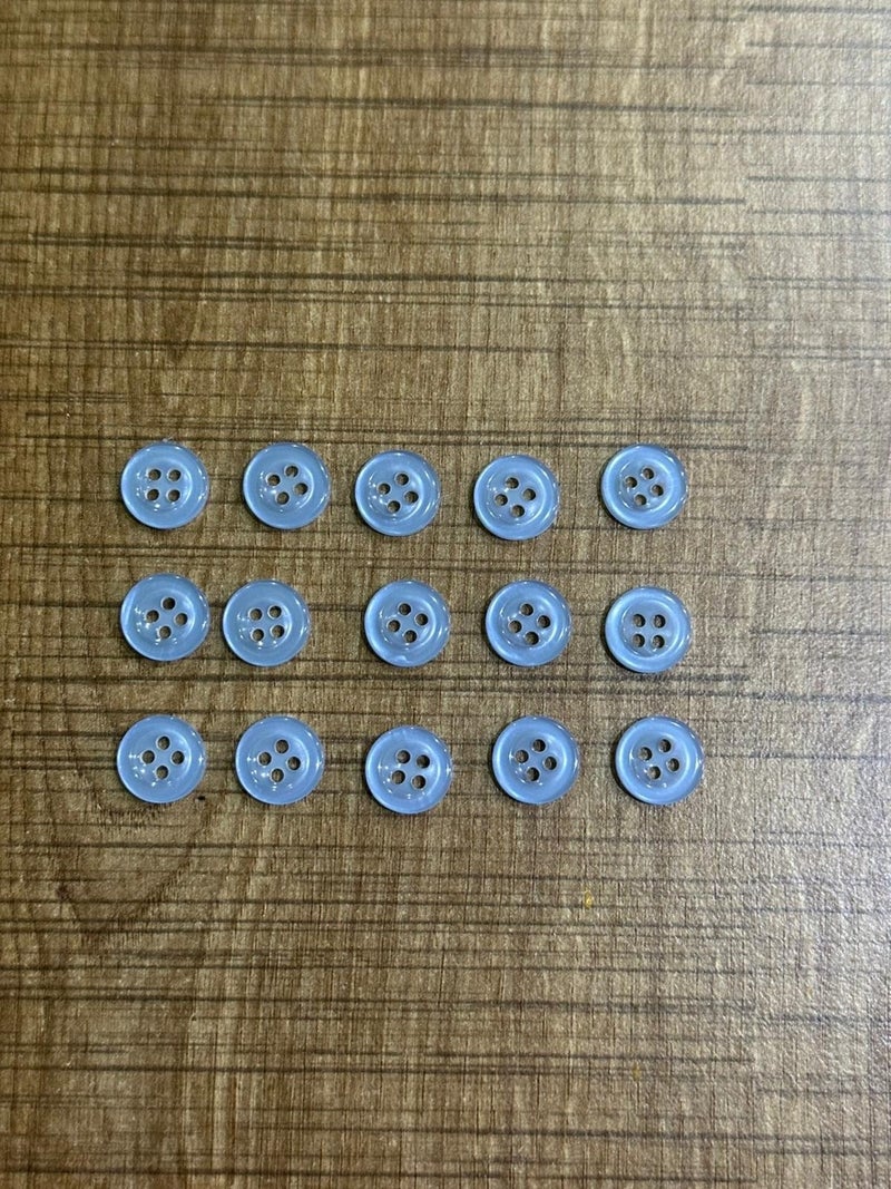 Gönülden Tasarım Heart Design 1 cm 15 Pieces 4 Hole Button Sewing Accessory Shirt Cufflinks