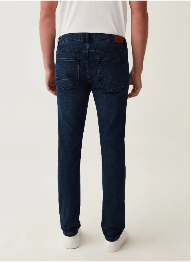 او في اس Super-skinny-fit jeans with five pockets