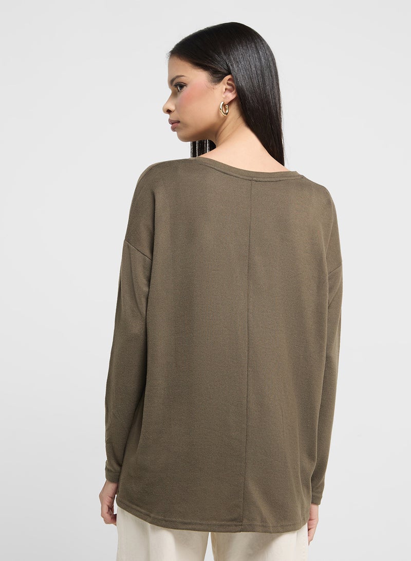 ONLY Camo Top  - Image 2
