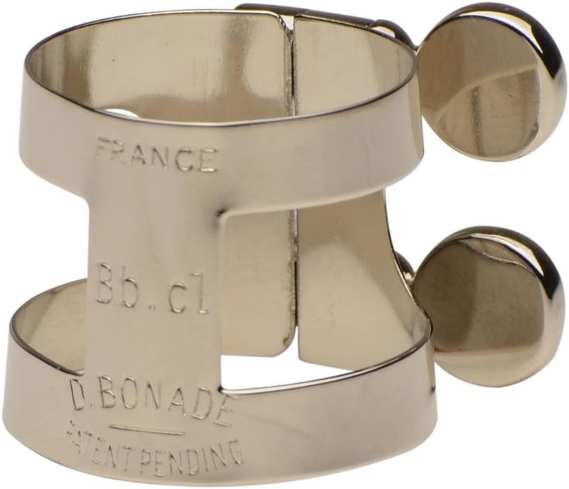 2250US Inverted Bb Clarinet Ligature - Silver-plated