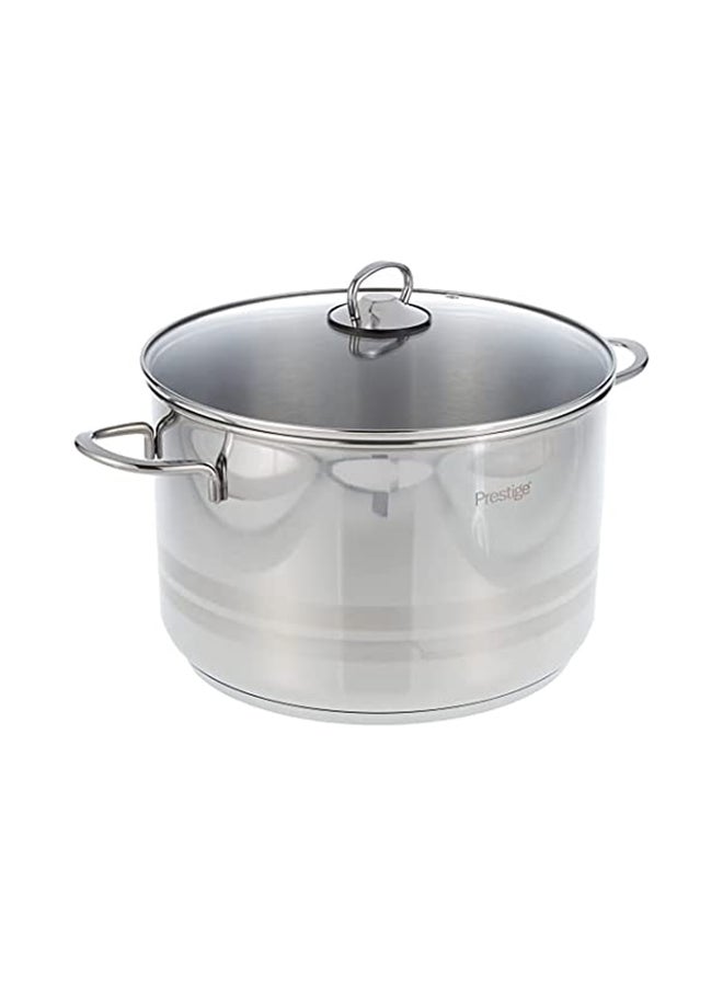 Prestige Infinity Covered Stockpot Silver 28cm - Image 2