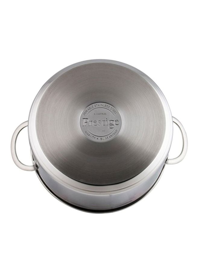 Prestige Infinity Covered Stockpot Silver 28cm - Image 4