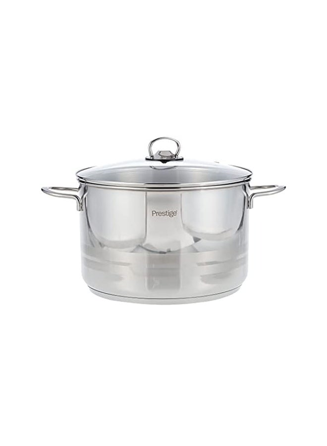 Prestige Infinity Covered Stockpot Silver 28cm - Image 1