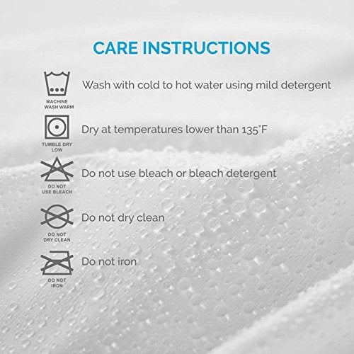 Lithara Terry Cotton Fitted Mattress Protector for Queen/Double Bed | Waterproof & Elastic Band | Ultra Soft & Hypoallergenic Mattress Cover | Size : 60 x 75 Inches (5 x 6.25 Feet) | (Golden) - Image 5