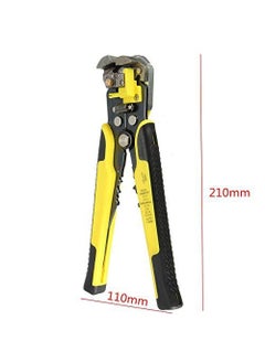 Generic SHB SelfAdjusting Automatic Cable Cutter Crimper 5 in 1 Multipurpose Tool Wire Stripping Cutting Pliers 1024 AWG 0260mm Yellow  - Image 2