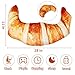 Wepop 28in 3D Simulation Bread Plush Croissant Pillow Baguette Pillows Food Pillows Adorable Soft Plushies Stuffed Toy Room Decor Funny Gift for Kids and Adults - Image 4