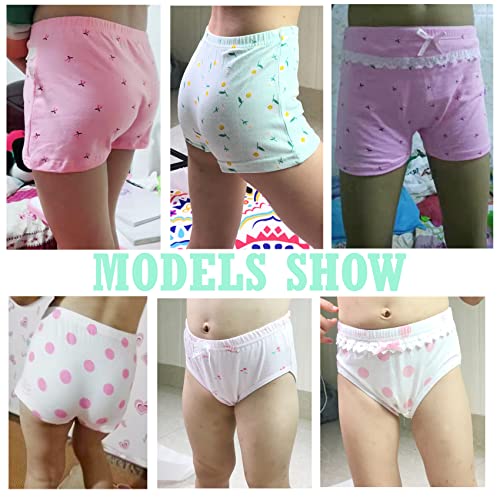 Orinery Baby Kids Underwear Breathable Cotton Panties Toddler Girls Undies Soft Assorted Briefs 6-Pack(Color A, 1-2T) - Image 5