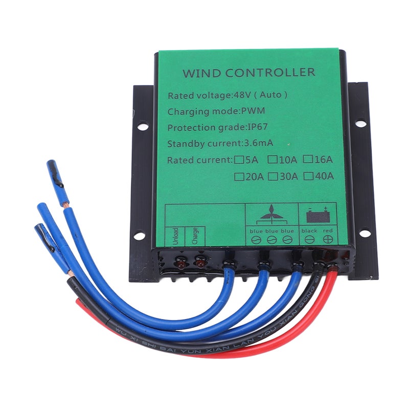 Wind Turbine Generator Controller 1000W Efficient PWM Charging IP67 LED Indicate Wind Turbine Regulator 48V 40A - Image 3