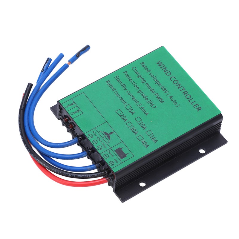 Wind Turbine Generator Controller 1000W Efficient PWM Charging IP67 LED Indicate Wind Turbine Regulator 48V 40A - Image 4