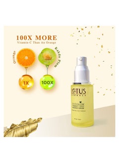 LOTUS HERBALS Herbals WhiteGlow Vitamin C And Gold Radiance Face Serum For Dull & Dry Skin Brightening & Hydrating 30ml Yellow  - Image 2