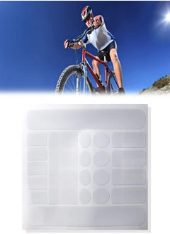 1sheet Bicycle Chainstay Stickers Chainstay Frame Protector Scratch Resistant Sticker Bike Protective Tape Guard for Road Bike, Bike Frame Protection Chain Stay Protector Chainstay