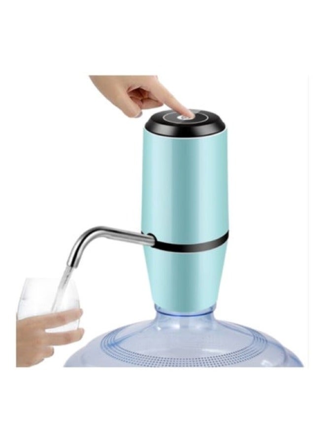 Halamodo Water Dispenser Pump, Universal Rechargeable Portable Electric Water Pump for Water Jugs with Auto Stop and Silicone Caps,Ideal for Home Office Camping and Travel - Image 2