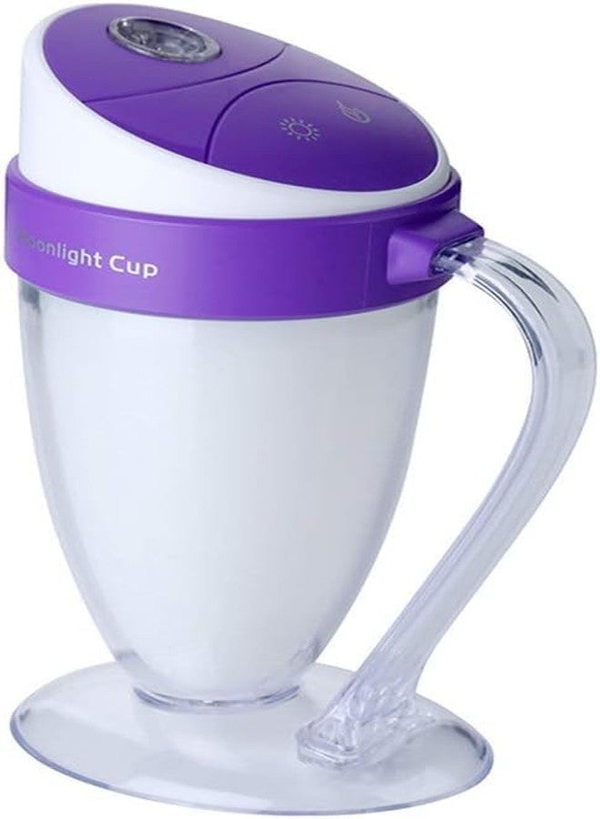 Raptas (Special 15-Year Warranty) humidifiers Moonlight Cup USB Mini Humidifier with LED Ambient Night Light for Home and Creative Small Humidifier - Image 1