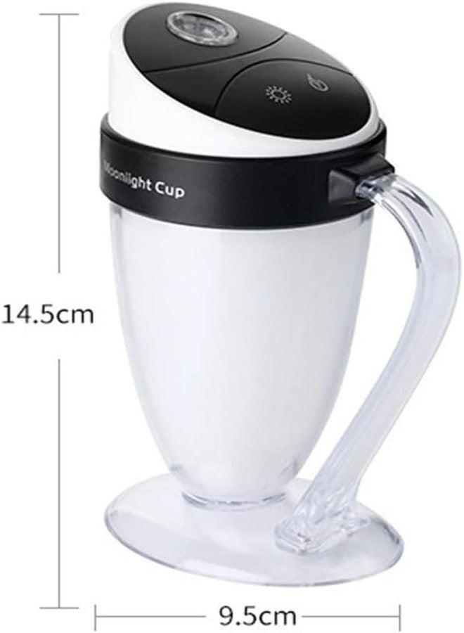 Raptas (Special 15-Year Warranty) humidifiers Moonlight Cup USB Mini Humidifier with LED Ambient Night Light for Home and Creative Small Humidifier - Image 4