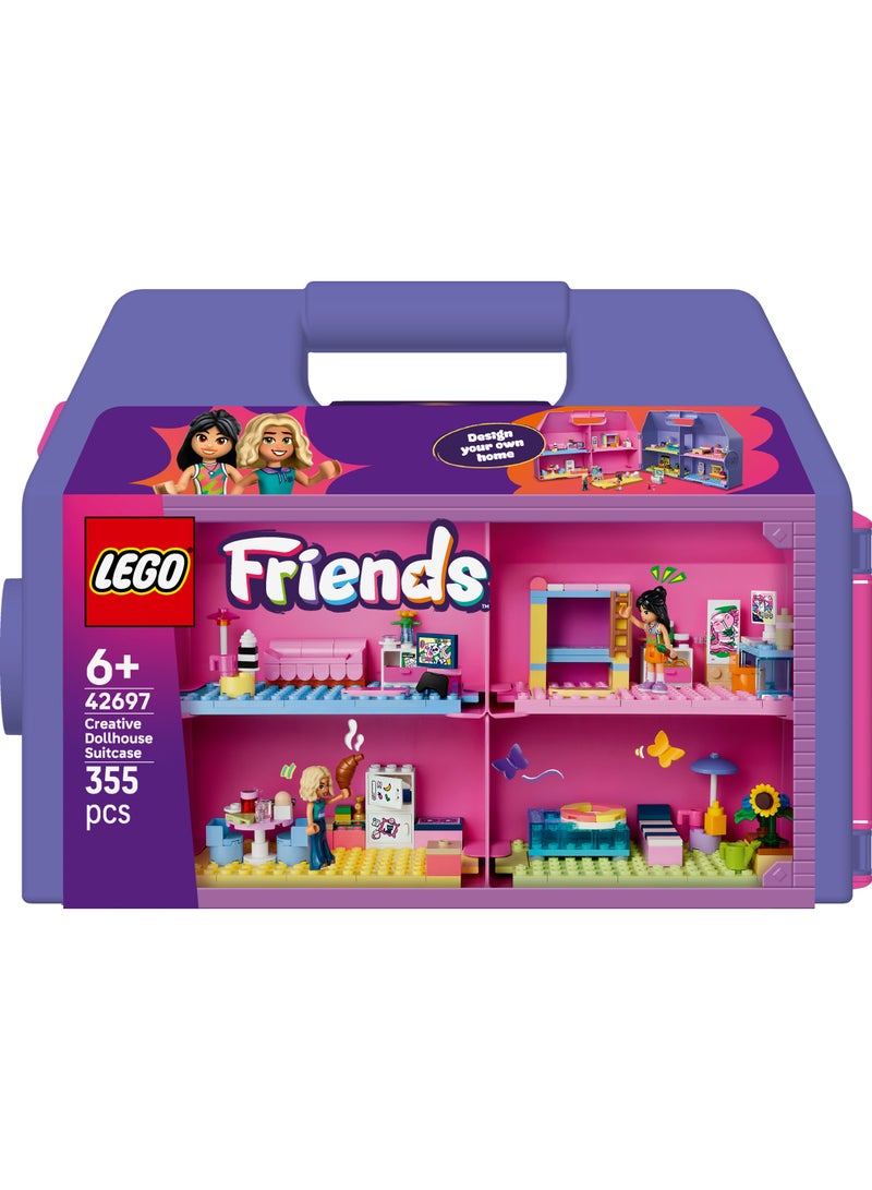 LEGO Friends Creative Dollhouse Suitcase Travel Toy 42697 (Age 6+, 355 Pieces) - Image 2