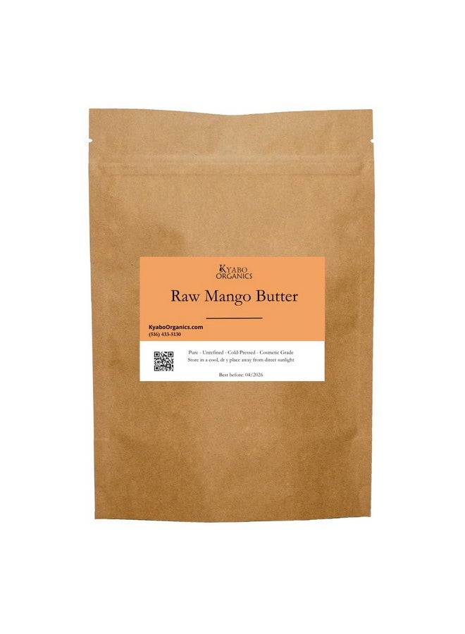 Kyabo 100% Pure Mango Butter Raw Organic & Unrefined Chemicalfree Natural Skin Moisturizer Great For Diy Body Butters Lip Balm Sun Tanning Soaps & Lotions (5 Lb) - Image 1