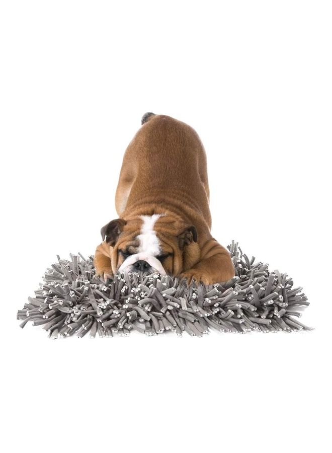 NIBEMINENT Pet Snuffle Mat Grey 11.8 x 17.5 3.1cm - Image 1