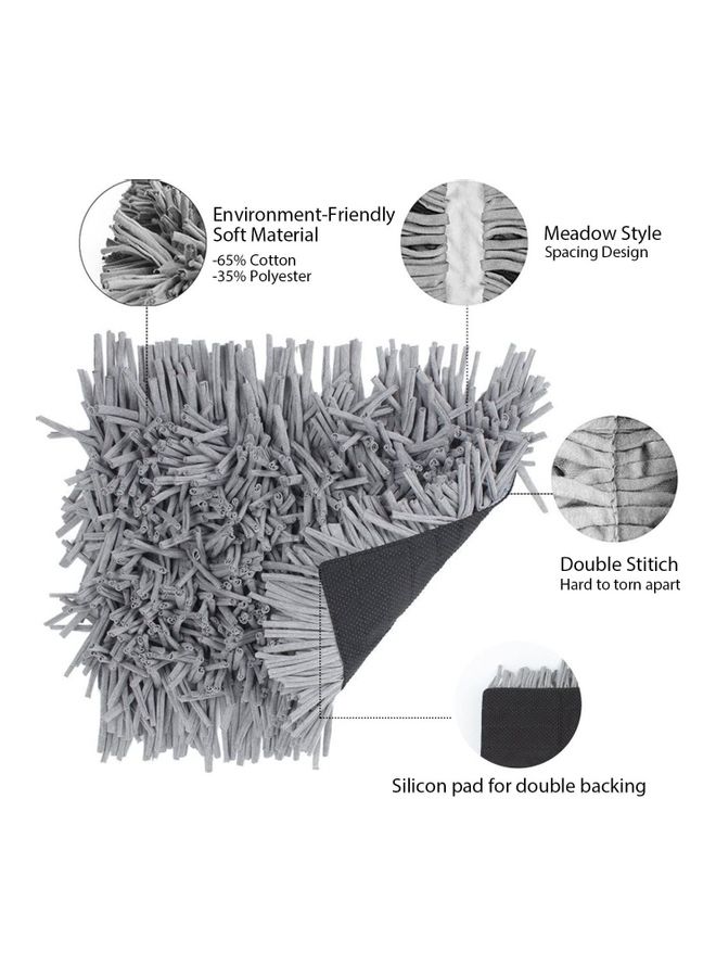 NIBEMINENT Pet Snuffle Mat Grey 11.8 x 17.5 3.1cm - Image 3