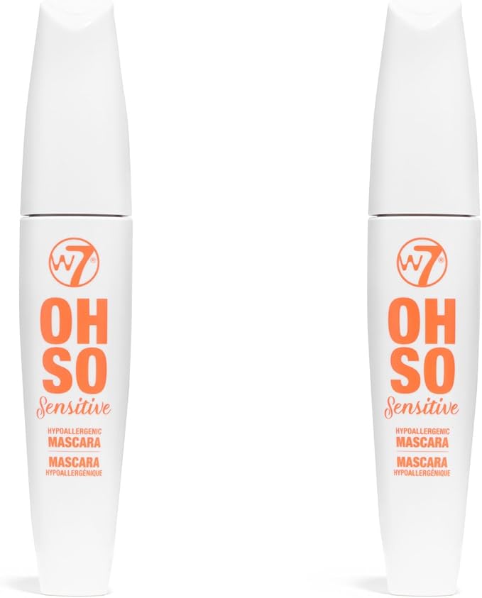 W7 Oh So Sensitive Hypoallergenic Mascara Black Mascara For Sensitive Eyes With Vitamin E Vegan - Image 1