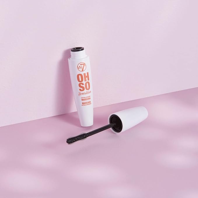 W7 Oh So Sensitive Hypoallergenic Mascara Black Mascara For Sensitive Eyes With Vitamin E Vegan - Image 5