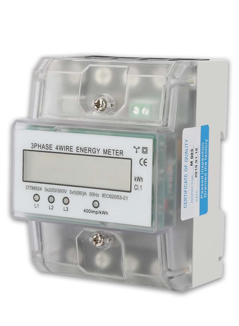 3-Phase 4-Wire Energy Meter – LCD Display - Image 4